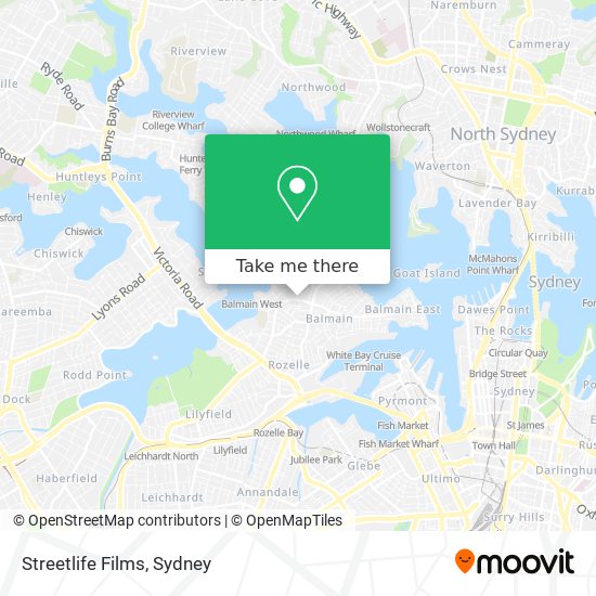 Streetlife Films map