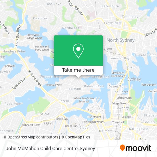 John McMahon Child Care Centre map