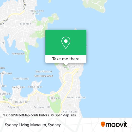 Sydney Living Museum map