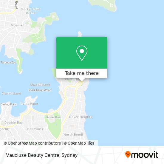 Vaucluse Beauty Centre map