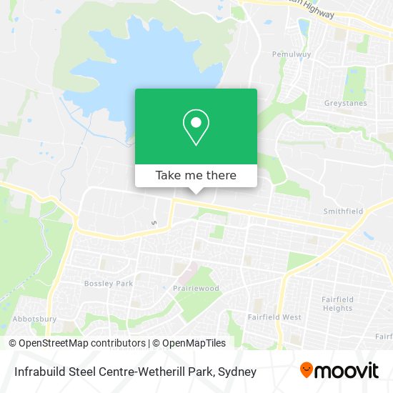 Infrabuild Steel Centre-Wetherill Park map