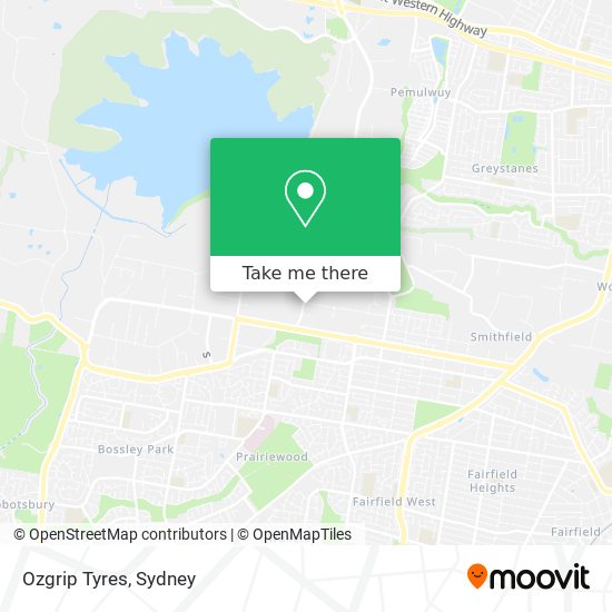 Ozgrip Tyres map