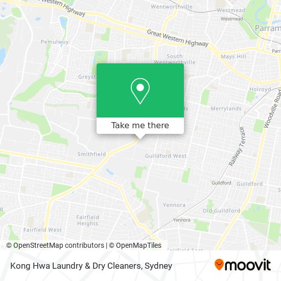 Kong Hwa Laundry & Dry Cleaners map