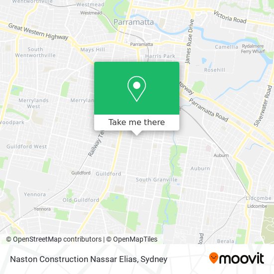 Mapa Naston Construction Nassar Elias