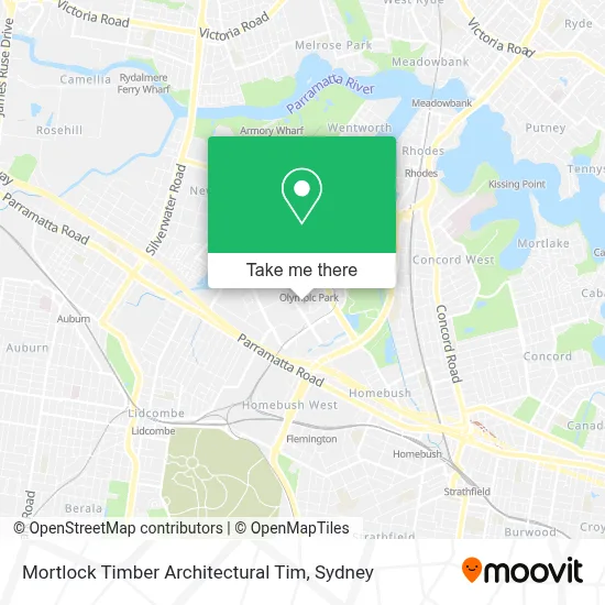 Mortlock Timber Architectural Tim map