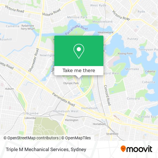 Triple M Mechanical Services map