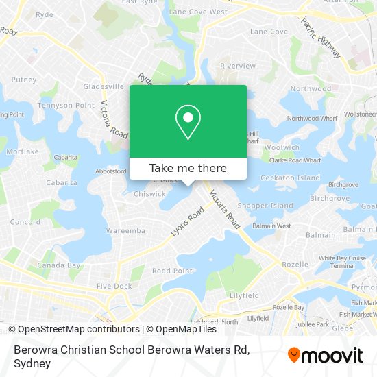 Berowra Christian School Berowra Waters Rd map