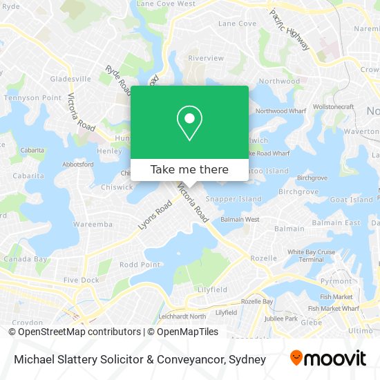 Michael Slattery Solicitor & Conveyancor map