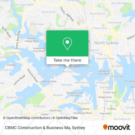 CBMC Construction & Business Ma map