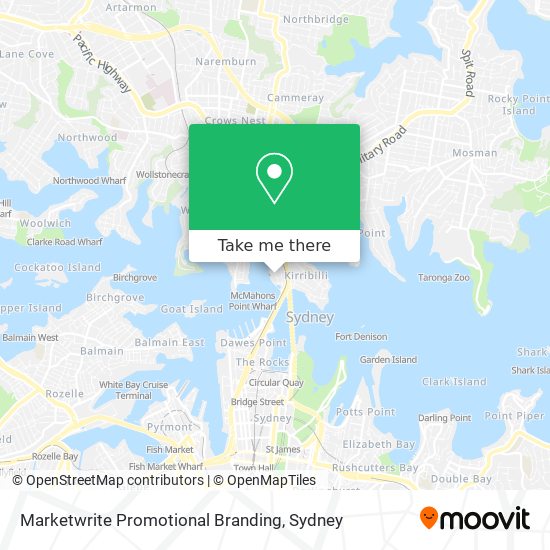 Mapa Marketwrite Promotional Branding