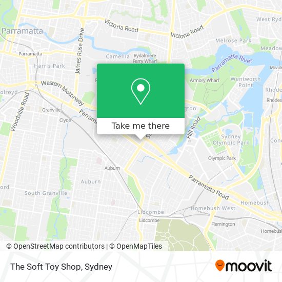 The Soft Toy Shop map