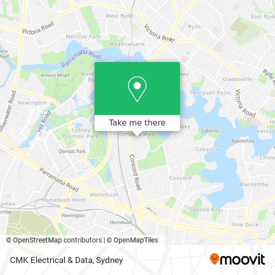 CMK Electrical & Data map