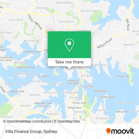 Villa Finance Group map