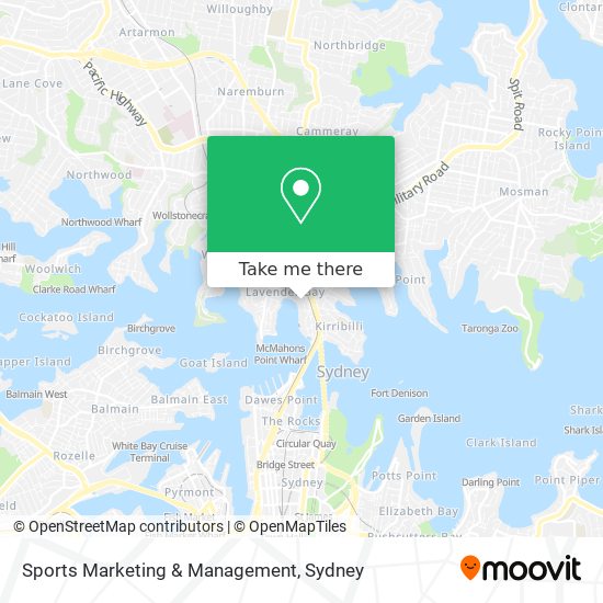 Sports Marketing & Management map