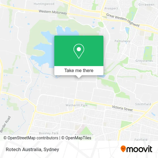 Rotech Australia map