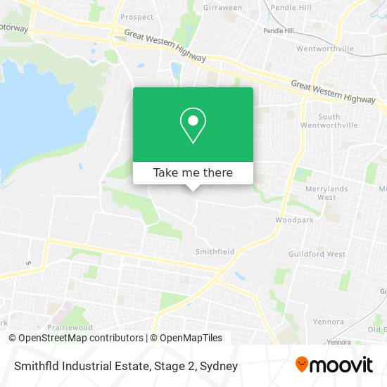 Mapa Smithfld Industrial Estate, Stage 2