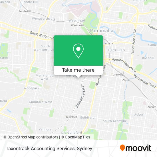 Mapa Taxontrack Accounting Services