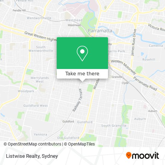 Listwise Realty map