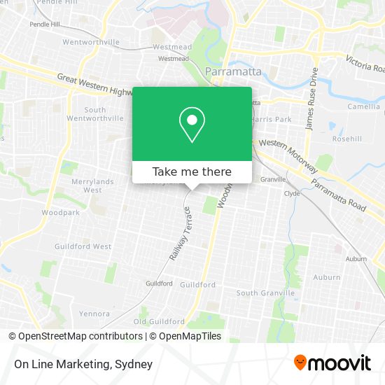 On Line Marketing map