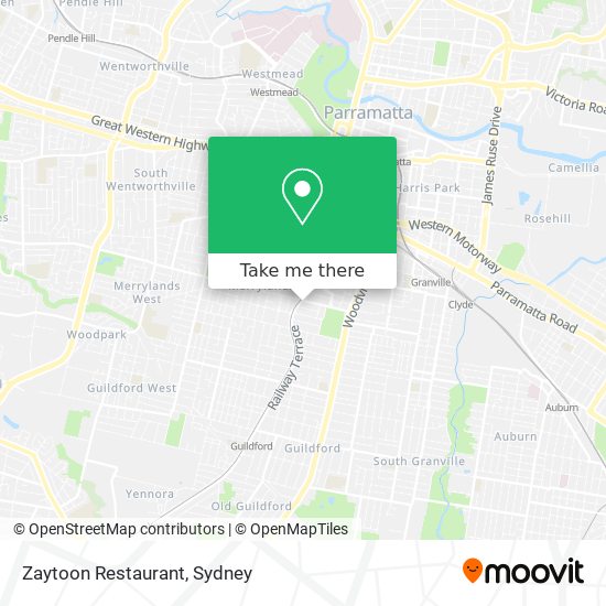 Zaytoon Restaurant map