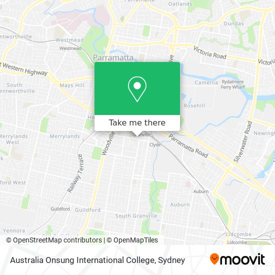 Australia Onsung International College map