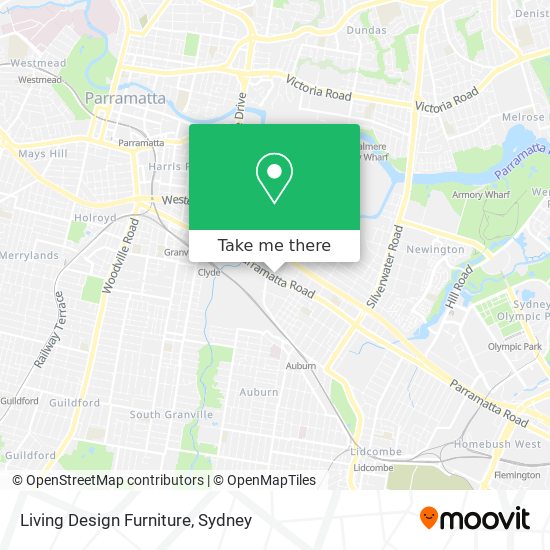 Living Design Furniture map