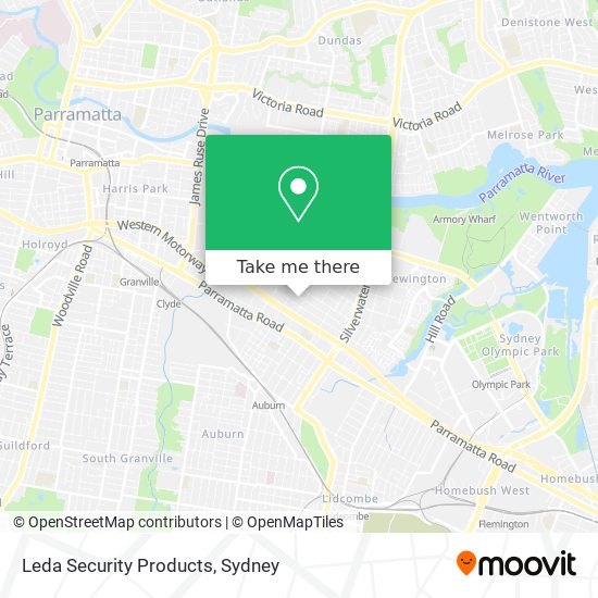 Leda Security Products map