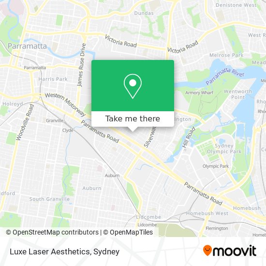 Luxe Laser Aesthetics map