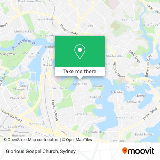 Glorious Gospel Church map