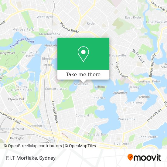 F.I.T Mortlake map