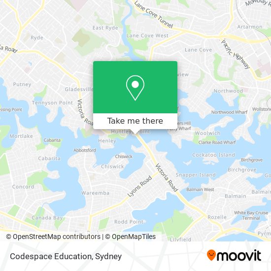 Codespace Education map