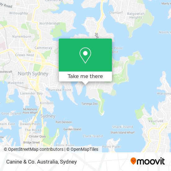 Canine & Co. Australia map