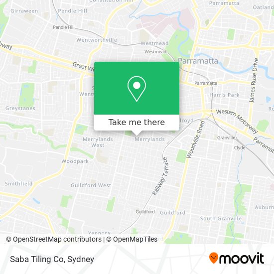 Mapa Saba Tiling Co