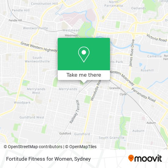 Fortitude Fitness for Women map