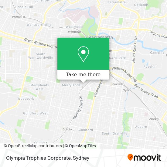 Olympia Trophies Corporate map