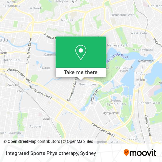 Integrated Sports Physiotherapy map