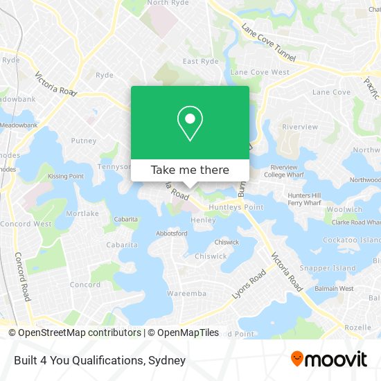 Built 4 You Qualifications map