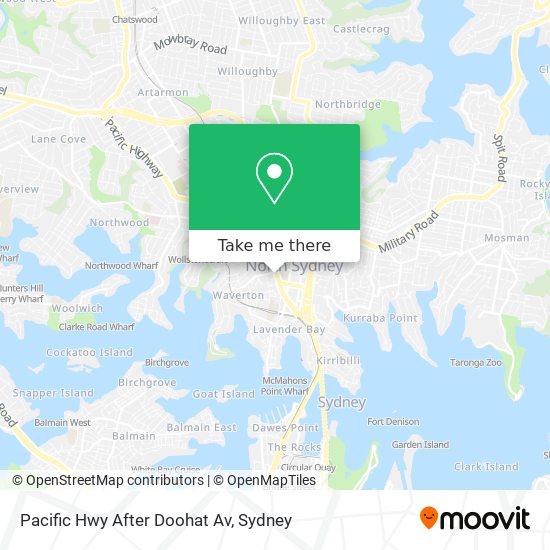 Pacific Hwy After Doohat Av map