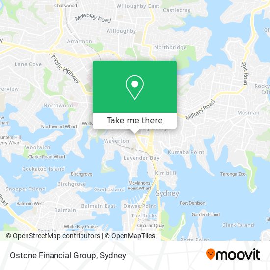 Ostone Financial Group map