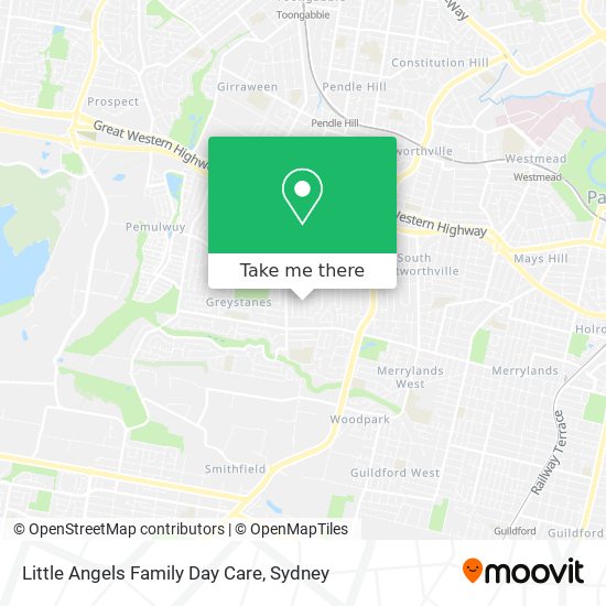 Little Angels Family Day Care map