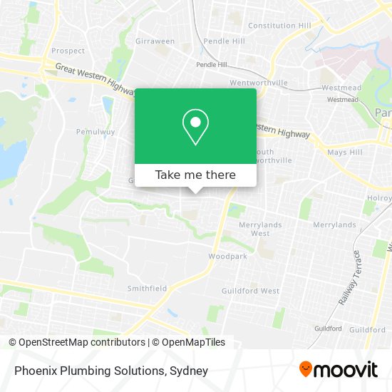 Mapa Phoenix Plumbing Solutions