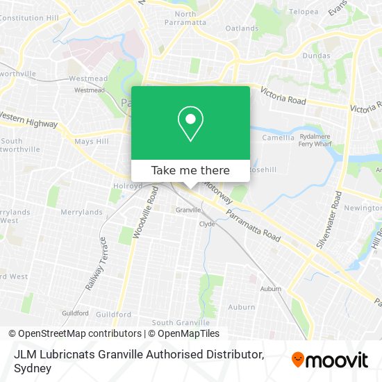 JLM Lubricnats Granville Authorised Distributor map