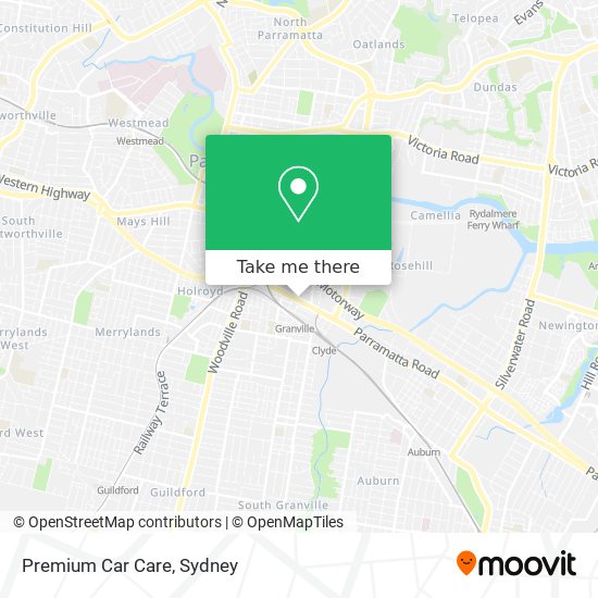 Premium Car Care map