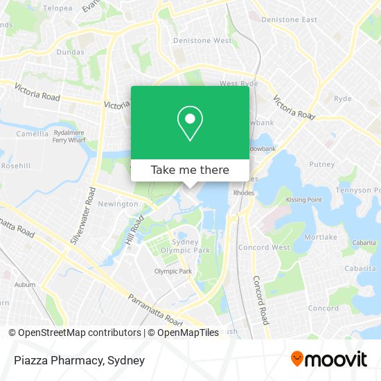 Mapa Piazza Pharmacy