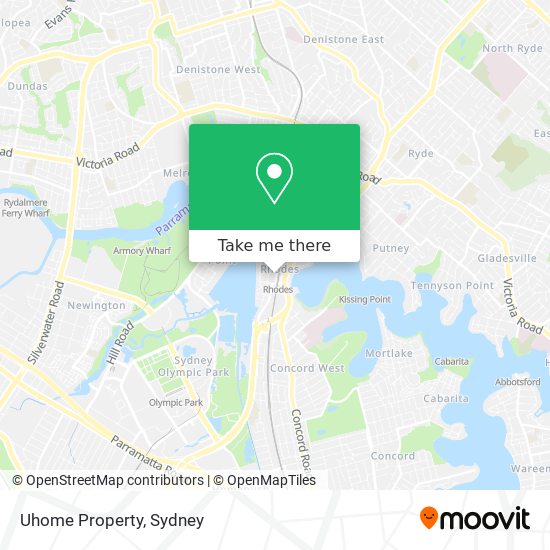 Uhome Property map