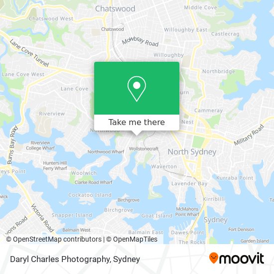 Daryl Charles Photography map