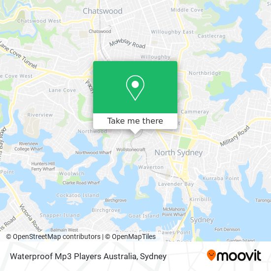 Mapa Waterproof Mp3 Players Australia