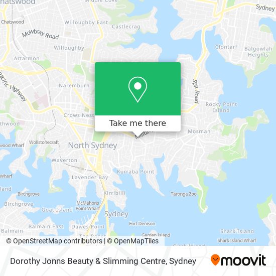 Dorothy Jonns Beauty & Slimming Centre map