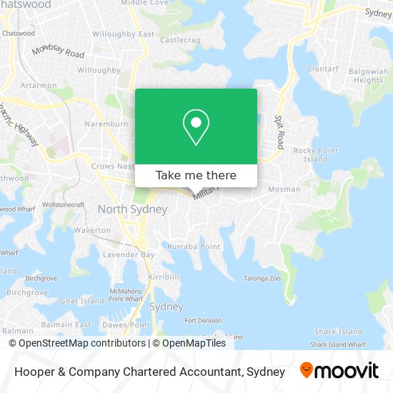 Hooper & Company Chartered Accountant map