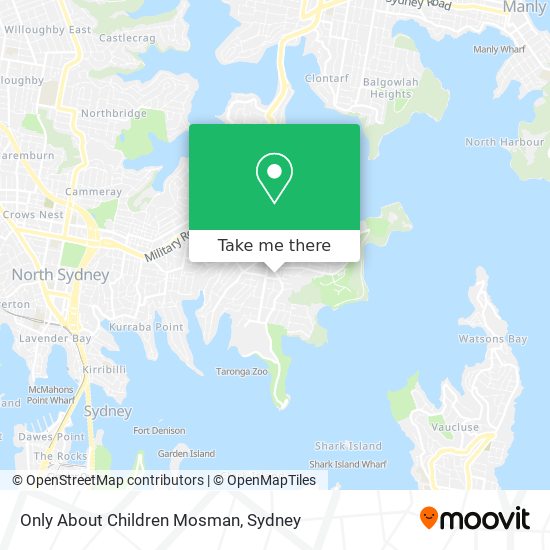 Mapa Only About Children Mosman